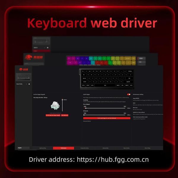 Ігрова механічна клавіатура MADLIONS MAD 60 HE біла RGB 8000 Гц USB Type-C Anti-Ghosting N-Key Rollover 2111394221 фото