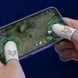 Напальчники Sarafox для игр на телефоне и планшете черные и белые + металлический бокс &ndash; 4 шт 1565211677 фото 5