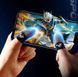 Напальчники Shezi S4 Pro для ігор на телефоні та планшеті чорні зі срібним волокном + металевий бокс &ndash; 2 шт 1765121662 фото 4