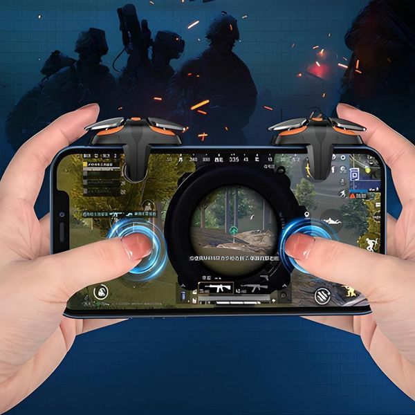 Игровые триггеры JS 68 геймпад для iOS и Android смартфонов PUBG Mobile 1401841901 фото