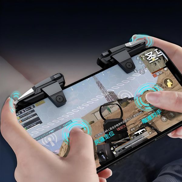 Игровые триггеры JS 27 с технологией Air Mapping геймпад для iOS и Android смартфонов PUBG Mobile 1404305128 фото