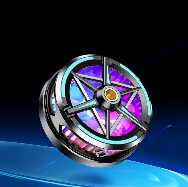 Кулер магнитный вентилятор для телефона S6 с RGB-подсветкой охладитель для смартфона 197512094521 фото
