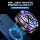 Кулер магнитный вентилятор для телефона S6 с RGB-подсветкой охладитель для смартфона 197512094521 фото 3