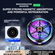 Кулер магнитный вентилятор для телефона S6 с RGB-подсветкой охладитель для смартфона 197512094521 фото 4