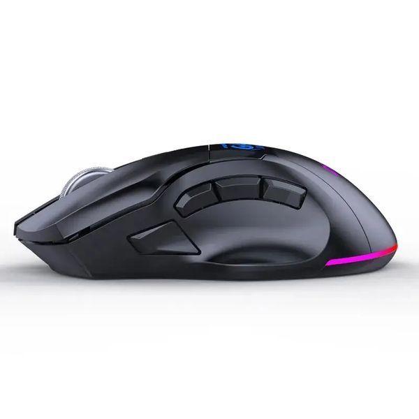 Миша бездротова ігрова MiKESPN W10 з акумулятором та підсвічуванням 2.4 gHz+Bluetooth W10 фото
