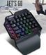 Клавіатура дротова ігрова Sundy PUBG Mobile Keyboard G01 USB Black з підсвічуванням 2035185443 фото 6