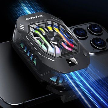 Кулер для смартфона F25 з RGB підсвічуванням швидке охолодження до 0&deg;C 1977625219 фото