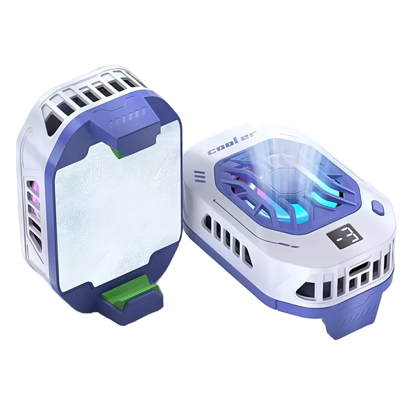 Кулер для смартфона F25 білий швидке охолодження до 0&deg;C з температурним дисплеєм 1977625220 фото