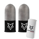 Напальчники Sarafox v8 Silver для ігор на телефоні та планшеті чорні зі срібним волокном &ndash; 4 шт 1765321662 фото 2