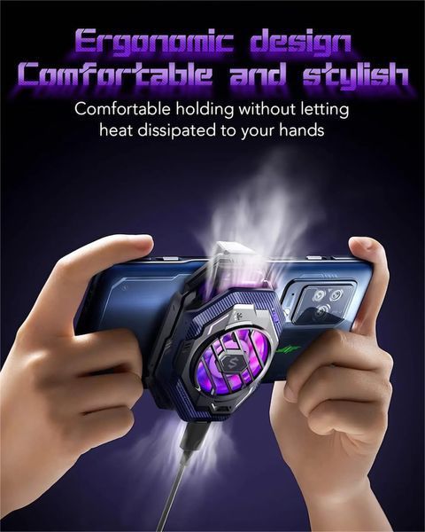 Кулер охолодження телефону Black Shark Funcooler 3 Pro BR31 з Пельтьє вентилятор смартфона iphone android 1977625208 фото