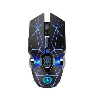 Миша бездротова ігрова Sundy Q15 Black з підсвічуванням 2035185453 фото