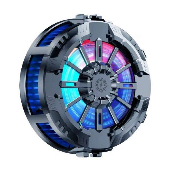 Кулер для телефона X106 магнитный охладитель для смартфона с RGB подсветкой на магните X106 фото