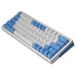 Бездротова ігрова механічна клавіатура Kondor Starlight PRO блакитна Hot-Swap RGB Type-C Bluetooth  2111394224 фото 2