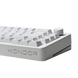 Бездротова механічна ігрова клавіатура Kondor Moonlight PRIME біла Citrus Grape Switch Hot-Swap RGB Roller Type-C Bluetooth Gasket PBT 2111394227 фото 3