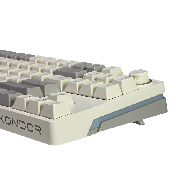 Игровая механическая клавиатура Kondor Orion серая TKL Hot-Swap RGB Roller Type-C Anti-Ghosting N-Key 2111394228 фото