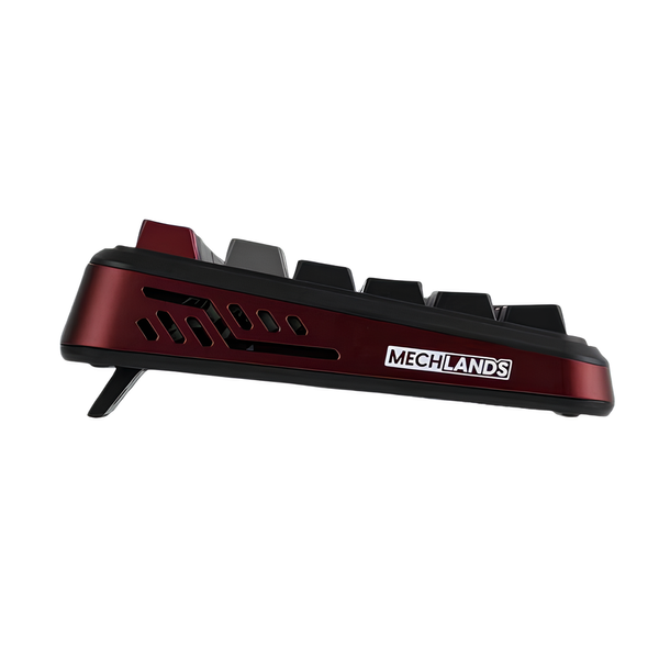 Беспроводная механическая клавиатура MechLands Vibe75 V2 чёрная 75% RGB Hot-Swap с дисплеем Bluetooth 2111394217 фото