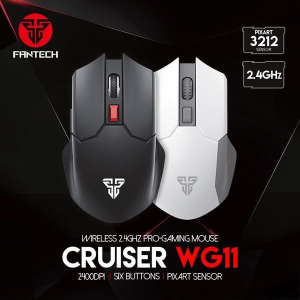 Бездротова Ігрова Миша Fantech WG11 Cruiser Silent Click 2035185471 фото