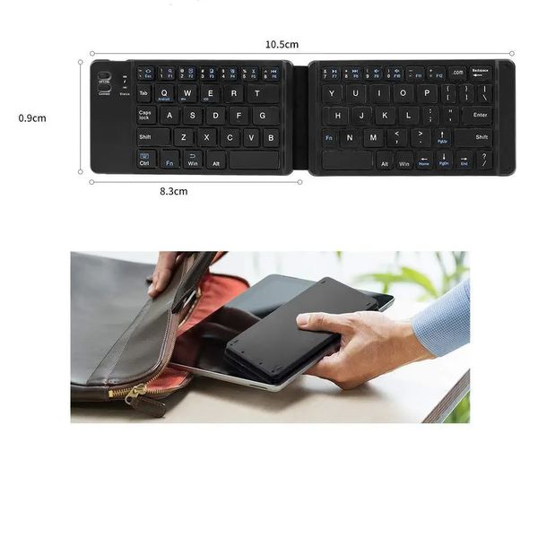 Беспроводная складная Bluetooth клавиатура Sundy Gforse IQ – 71 2111394219 фото