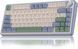 Беспроводная механическая клавиатура AULA F75 зелёная RGB Hot-Swap 75% Bluetooth Type-C игровая 2111394237 фото 3