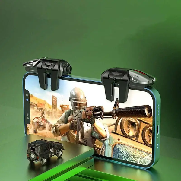 Sundy Бездротовий сенсорний геймпад тригер для смартфона на 4 пальці Union PUBG Mobile U9 1494124406 фото