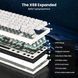 Механічна клавіатура ATTACK SHARK X68 HE біла Hall Effect RGB Type-C 8000 Гц 2111394220 фото 7